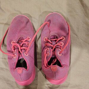 Allbirds Girls Smallbirds Wool Runner Sneakers Pink Shoes Kids.
